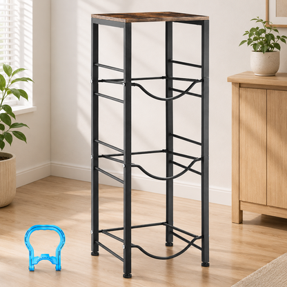 Heavy Duty 4-Tier Water Jug Rack